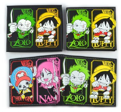 one piece anime wallet