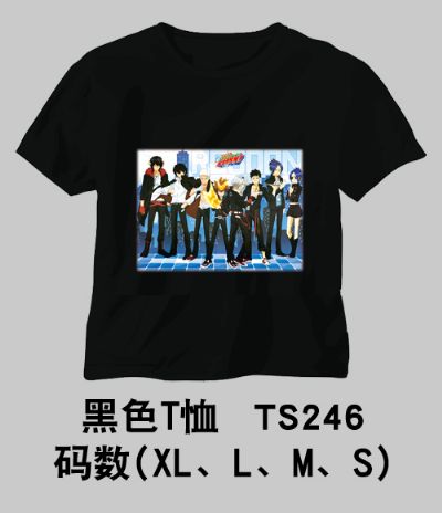 hitman reborn anime t-shirt