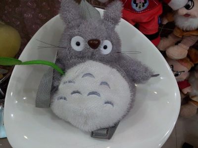 totoro anime plush bag