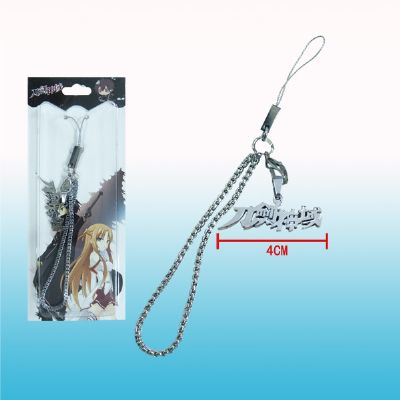 sword art online anime phonestrap