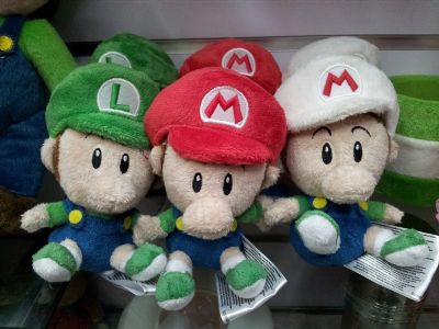 super mario anime plush doll