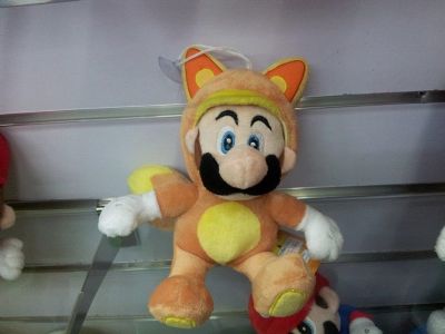 super mario anime plush doll