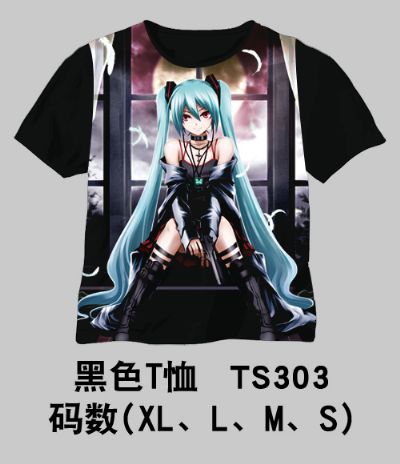 Miku.Hatsune anime T-shirt