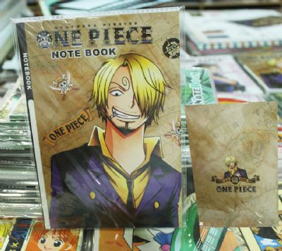 One Piece Sanji anime notebooks(5pcs) 