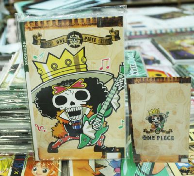 One piece Brook anime notebooks(5pcs)