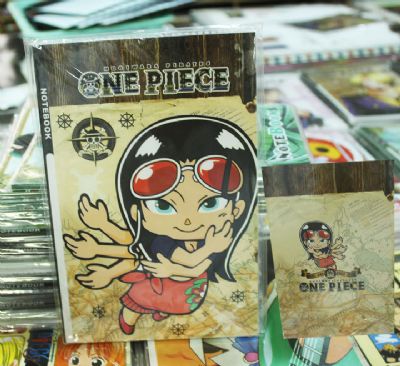 One piece Robin anime notebooks(5pcs)