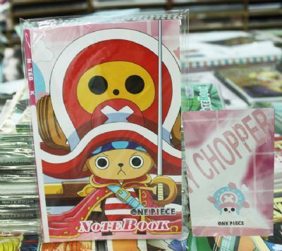 One Piece Chopper anime notebooks(5pcs) 