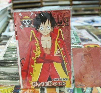 One Piece Luffy anime notebooks(5pcs) 