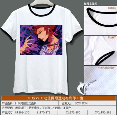 k anime t-shirt