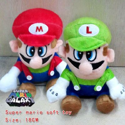 super mario anime plush doll