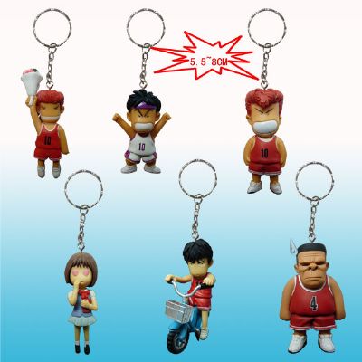 slam dunk anime figure keychain