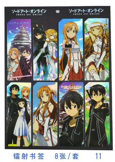 sword art online anime bookmark