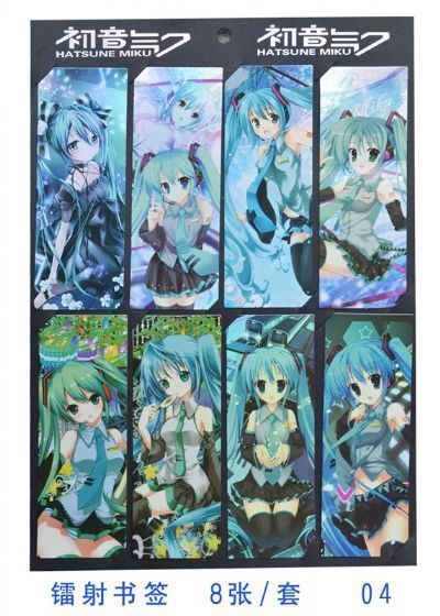 miku.hatsune anime bookmark