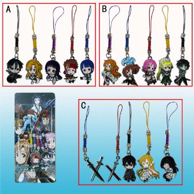 sword art online anime phonestrap