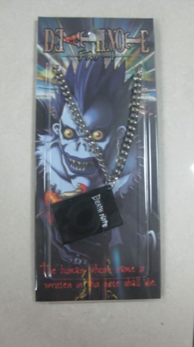 death note anime necklace