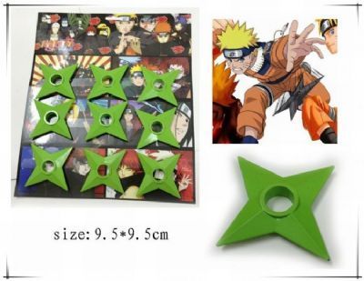 Naruto Green Syuriken Cos Weapon