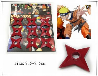 Naruto Red Syuriken Cos Weapon