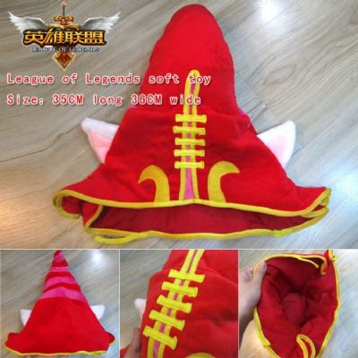League of Legends Red Fairy Cos Hat