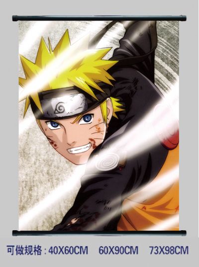 Naruto anime wall scroll