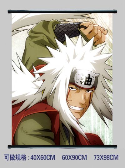 Naruto anime wall scroll