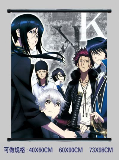 K anime wall scroll