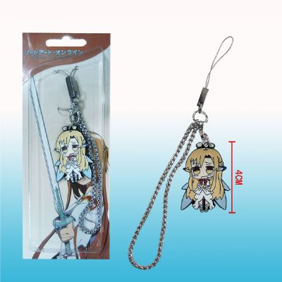 sword art online anime phonestrap