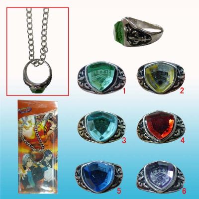 hitman reborn anime ring necklace