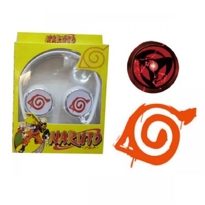 Naruto Konoha Folding Earphone