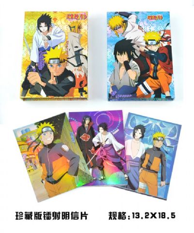 naruto anime postcard