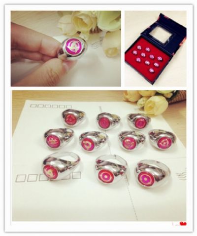 Naruto Rings Set(10 pcs a set)