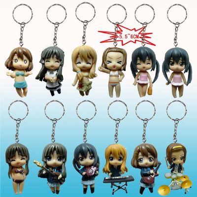 k-on! anime keychain