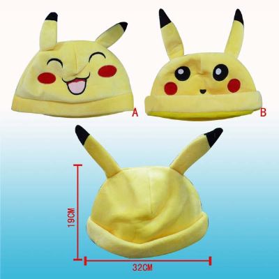 pokemon anime plush cap