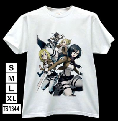 attack on titan anime t-shirt 