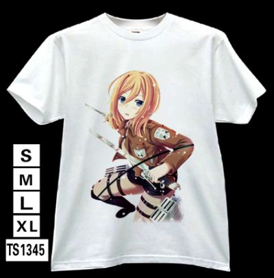 attack on titan anime t-shirt 