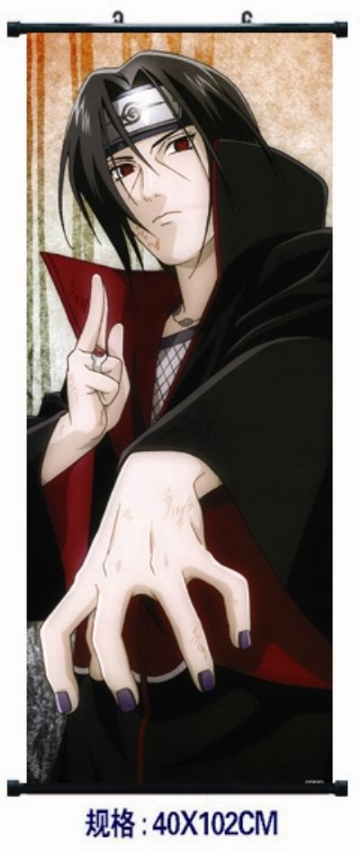 naruto anime wallscroll