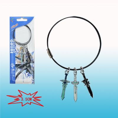 sword art online anime necklace