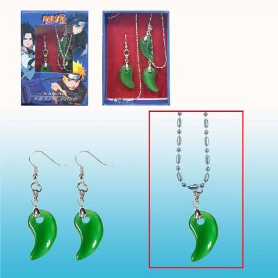 naruto anime necklace and ring