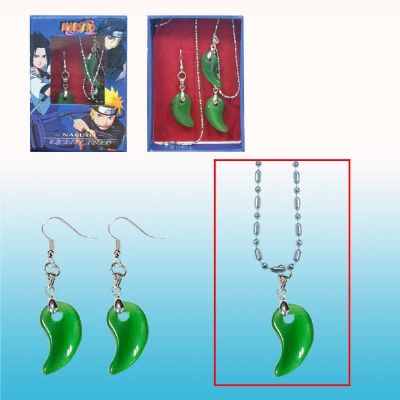 naruto anime necklace and ring