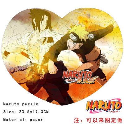 Naruto Heart Shape Puzzle