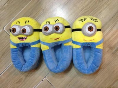 Despicable me anime plush slipper