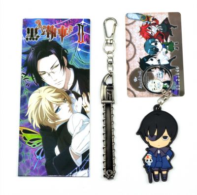 kuroshitsuji anime keychain set