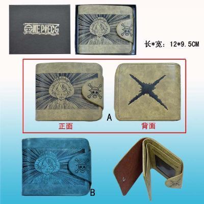 one piece anime wallet