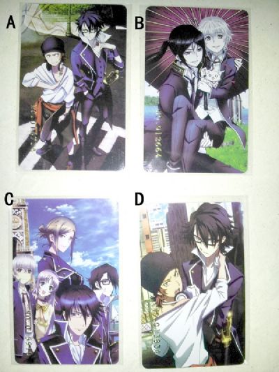 K anime member card