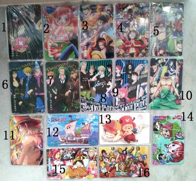 One Piece anime member card