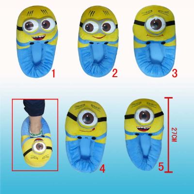 Despicable me anime plush slipper