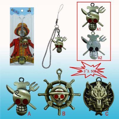 one piece anime phonestrap