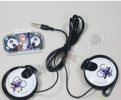 sword art online anime earphone