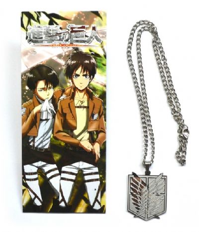 Attack on Titan anime necklace