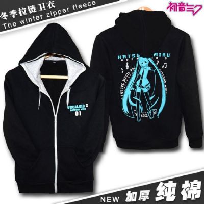 Miku.Hatsune anime Fleece (M XL)