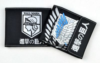 Attack on Titan anime purse